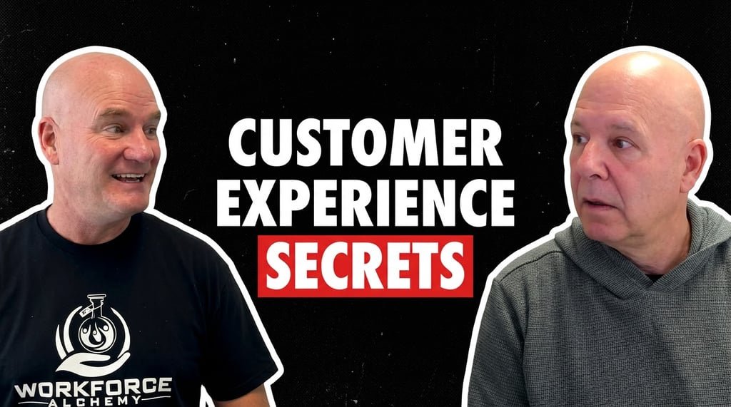 Mason Duchatschek and Shep Hyken podcast episode